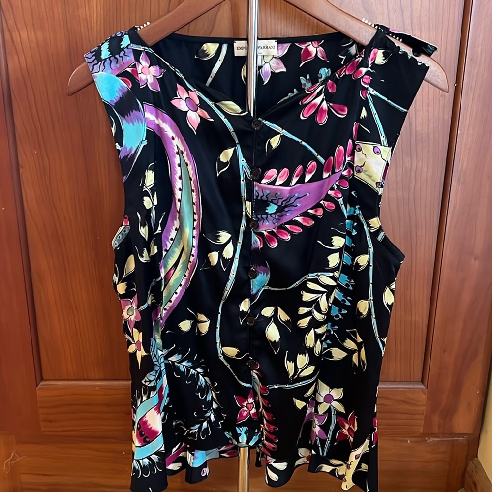 Emporio Armani button up blouse